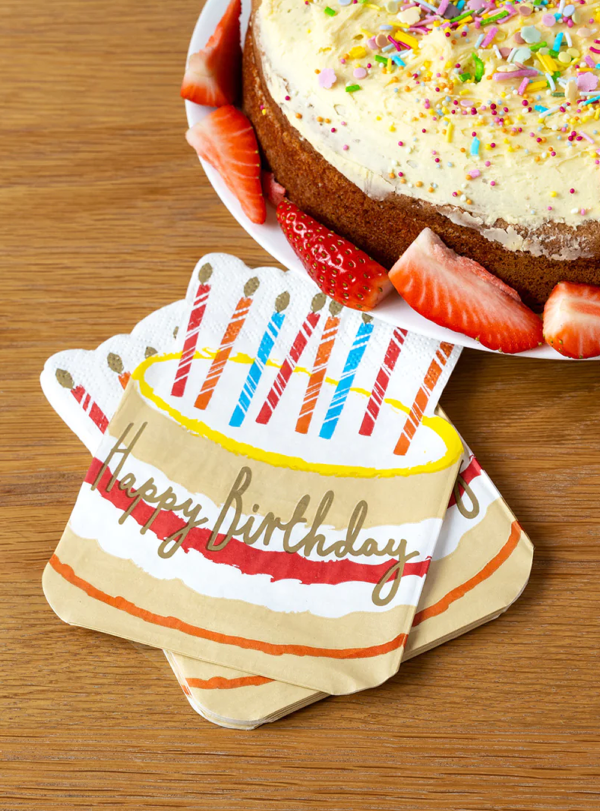 Χαρτοπετσέτα Happy Birthday (20τμχ)