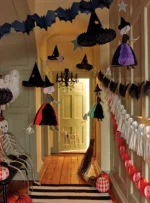 Διακοσμητική Γιρλάντα Μάγισα Halloween