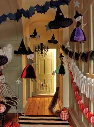 Διακοσμητική Γιρλάντα Μάγισα Halloween