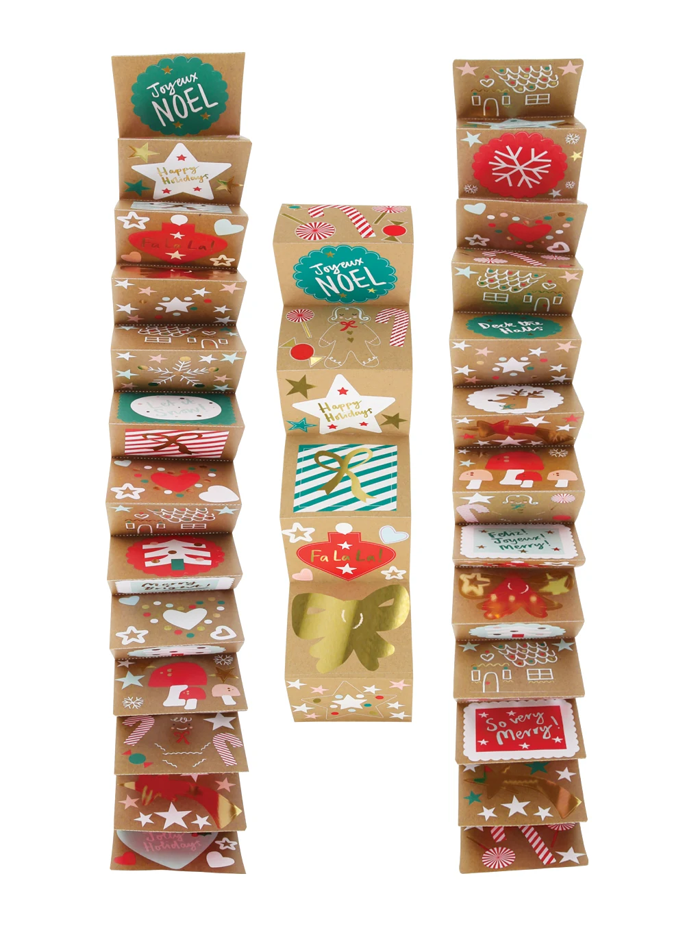 Meri Meri Gingerbread Stickers ( 190τμχ )