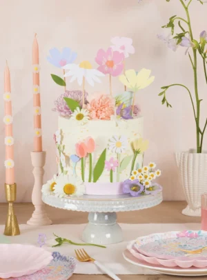 Cake Toppers Flower ( 7 τμχ )