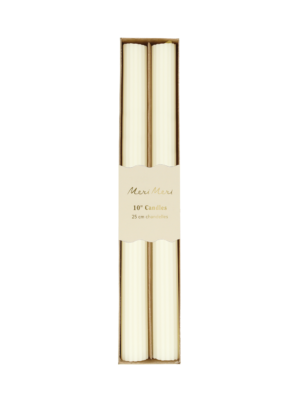 Κεριά Επιτραπέζια Ivory ( 2 τμχ )