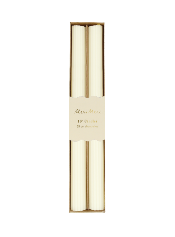 Κεριά Επιτραπέζια Ivory ( 2 τμχ )
