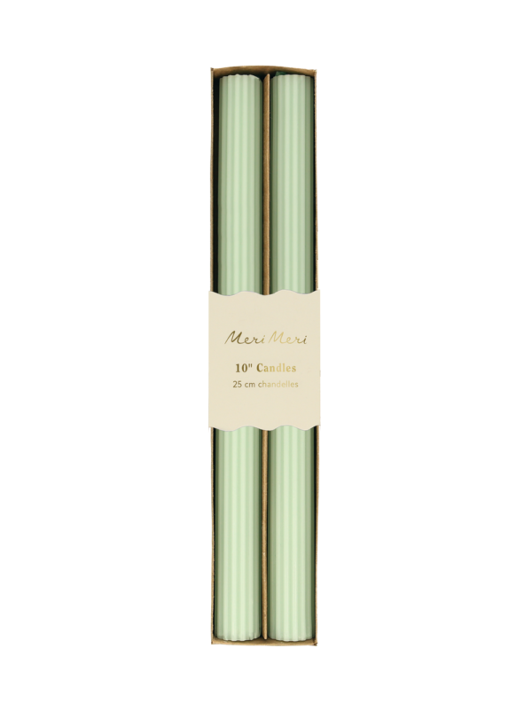 Κεριά Επιτραπέζια Mint ( 2 τμχ )