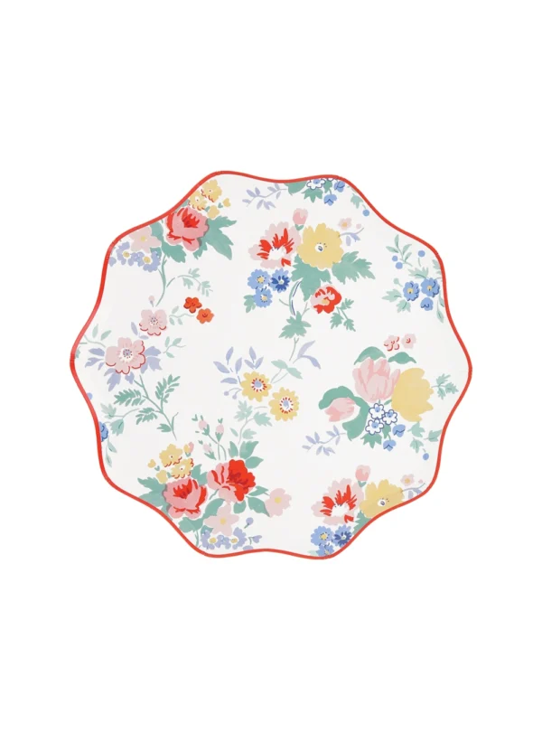 Πιάτο Γλυκού Vintage Floral ( 8 τμχ )