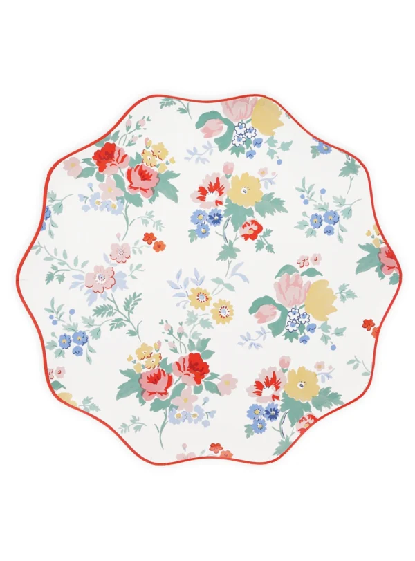 Πιάτα Φαγητού Vintage Floral  ( 8 τμχ )