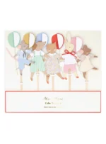 Animal Friends Cake Toppers ( 5 τμχ )
