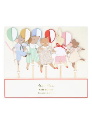 Animal Friends Cake Toppers ( 5 τμχ )