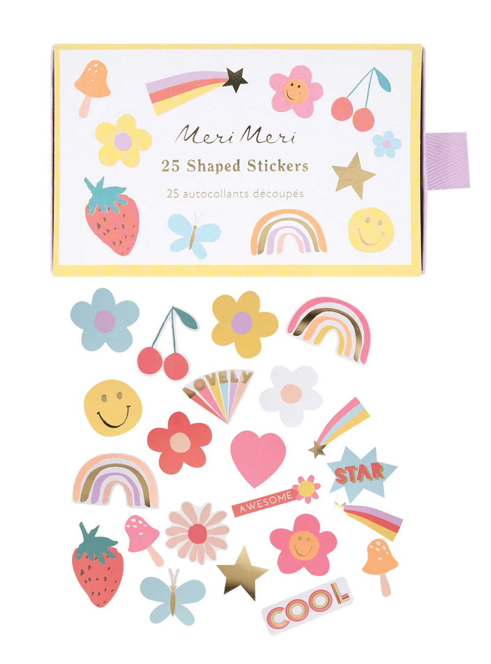 Shaped Fun Icon Stickers ( 25 τμχ )