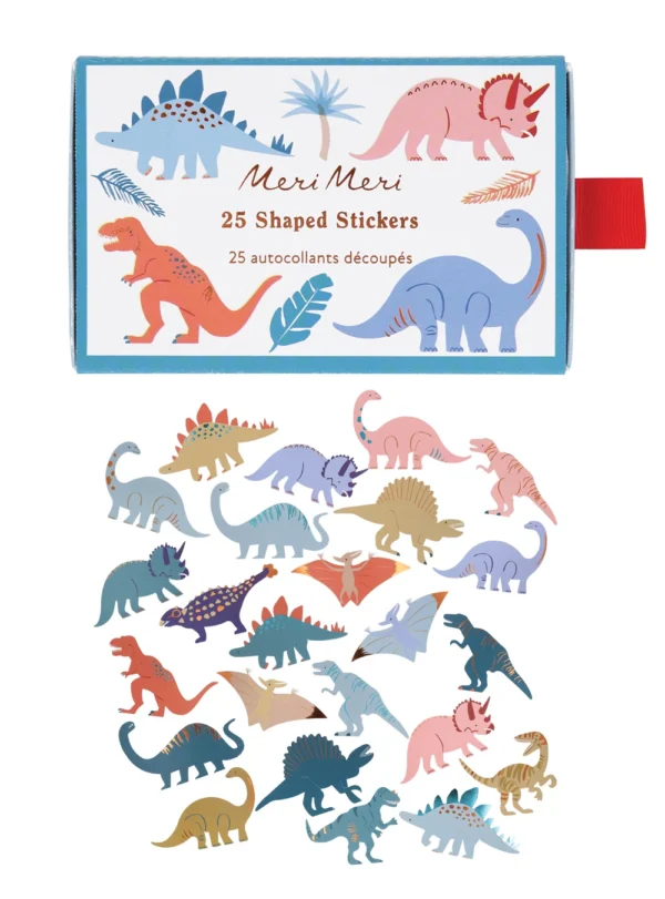 Shaped Dinosaur Stickers ( 25 τμχ )