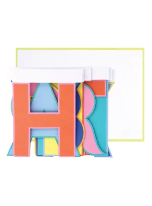 Happy Birthday Banner Card