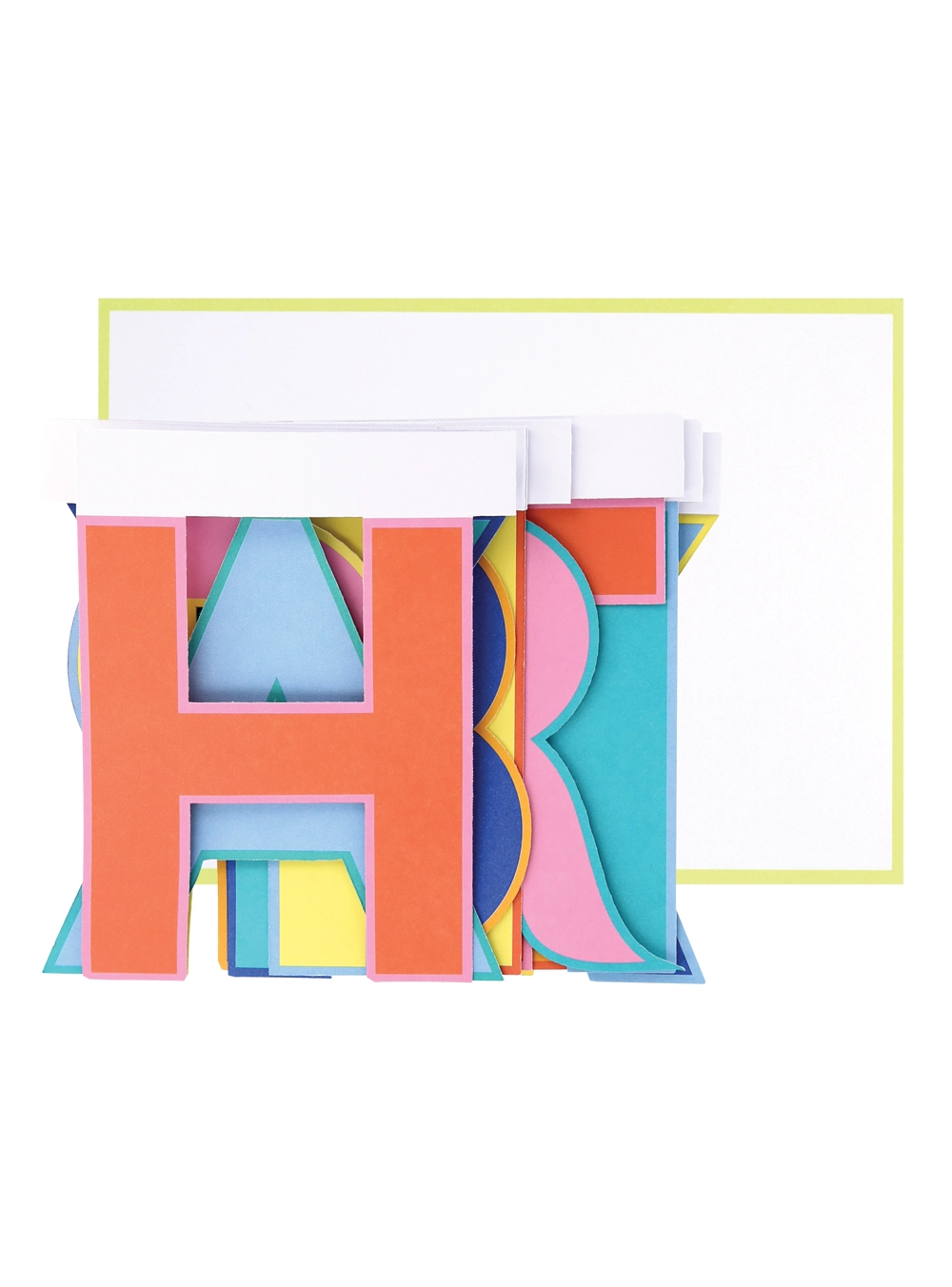 Happy Birthday Banner Card