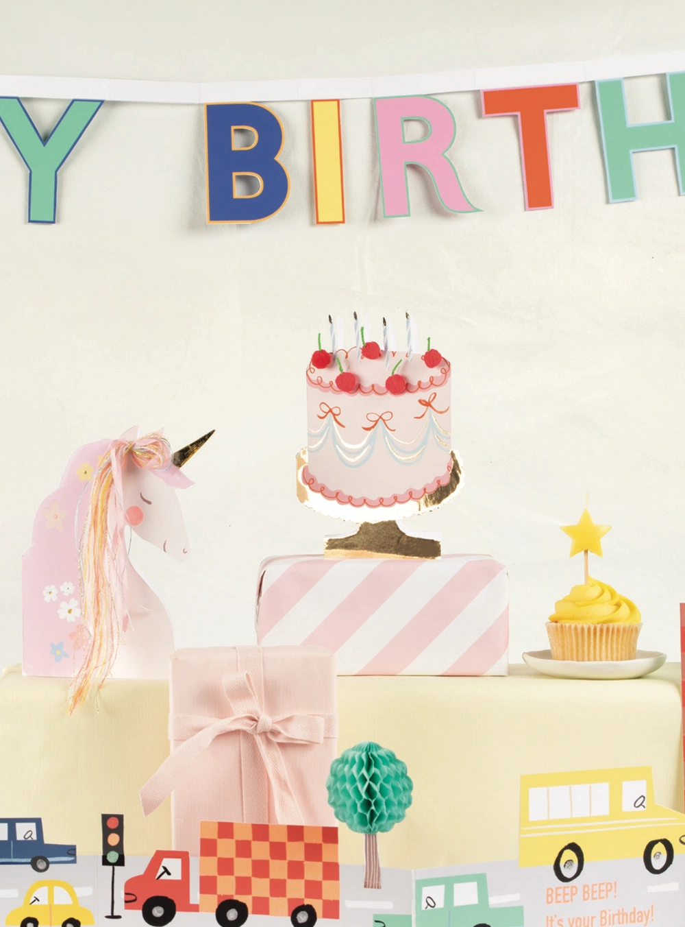 Happy Birthday Banner Card