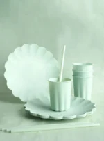 Πλαστικά Ποτήρια Frill Mint (4τμχ)