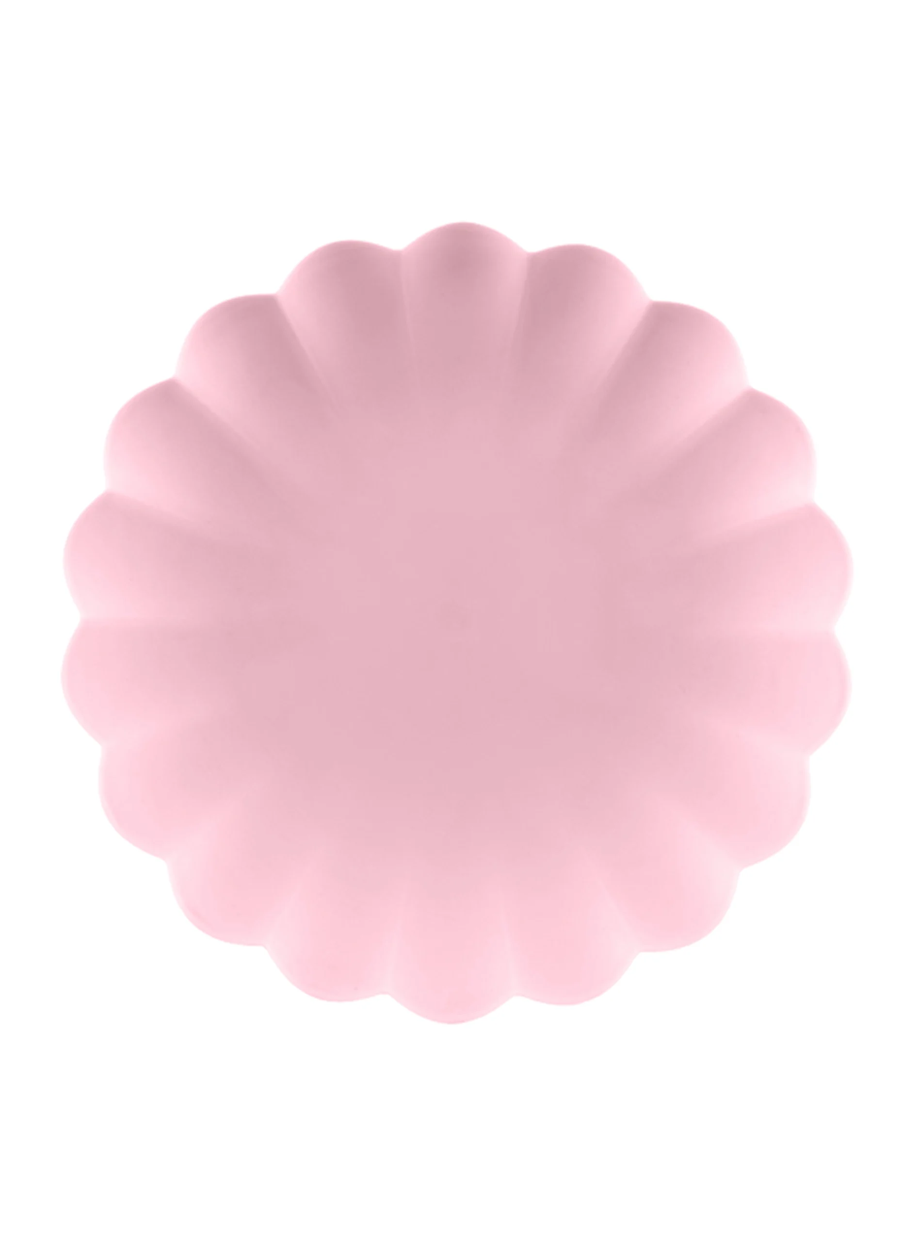 Πλαστικά Πιάτα Frill Ροζ (4τμχ)