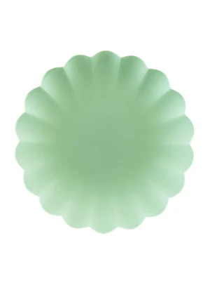 Πλαστικά Πιάτα Frill Mint (4τμχ)
