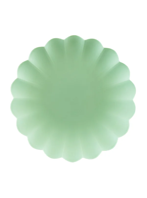 Πλαστικά Πιάτα Frill Mint (4τμχ)