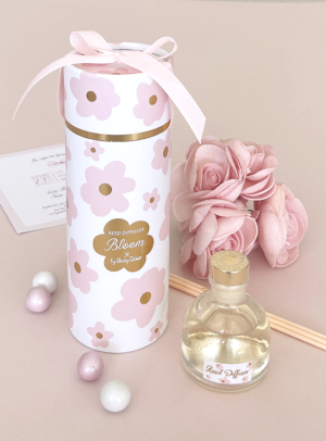 Μπομπονιέρα Βάπτισης αρωματικό χώρου Pink Bloom