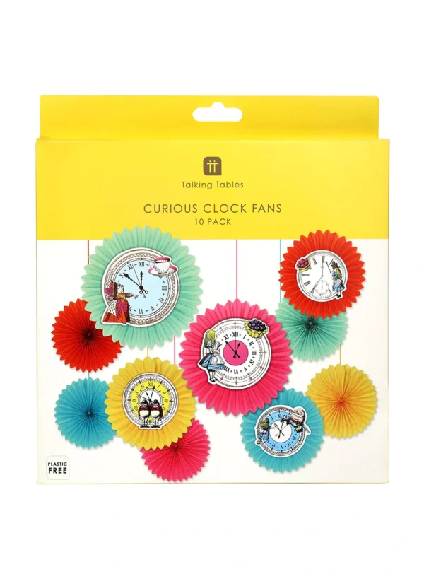 Κρεμαστά Διακοσμητικά Truly Alice Clock Fans ( 10τμχ )