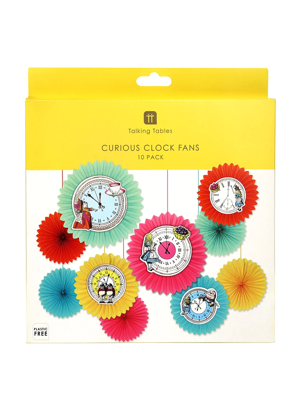 Κρεμαστά Διακοσμητικά Truly Alice Clock Fans ( 10τμχ )