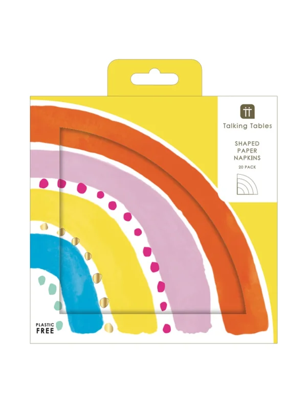 Χαρτοπετσέτα Φαγητού Birthday Rainbow ( 20τμχ )