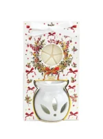 25803 Χριστουγεννιάτικο Ρεσό Κερί Oil Burner με Wax