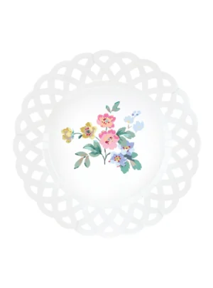 Πιάτα Φρούτου Floral Basketweave ( 8 τμχ )