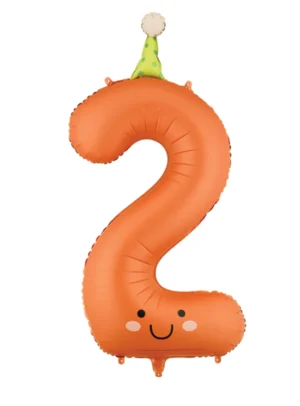 Μπαλόνι Αριθμός 2 Happy Party 86cm