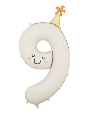 Μπαλόνι Αριθμός 9 Happy Party 86cm