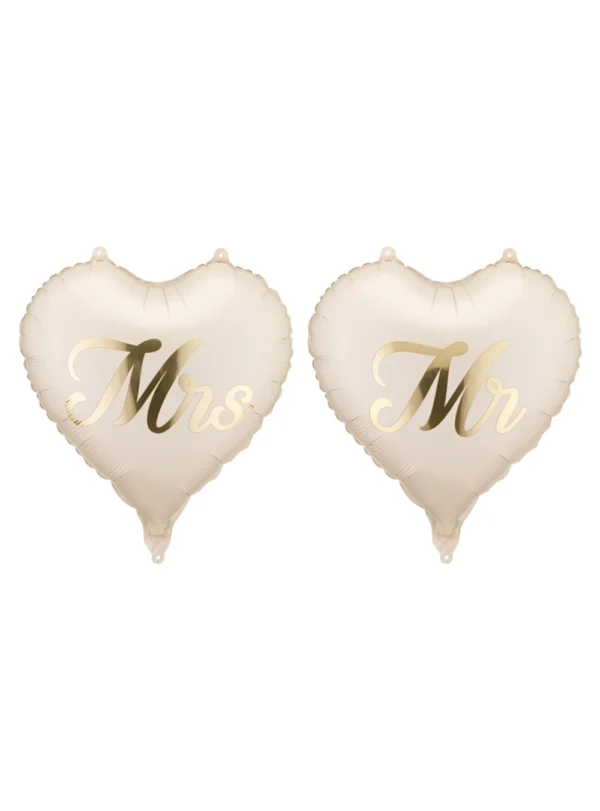 27257-27257.webp Μπαλόνια Foil Καρδιά Mr & Mrs