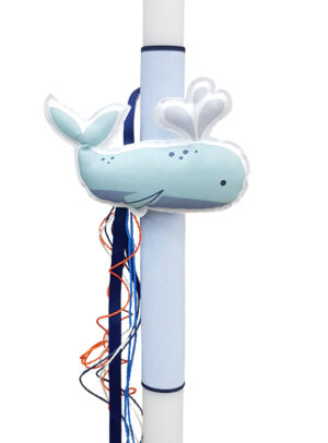 Λαμπάδα Βάπτισης Ocean Friends Φάλαινα